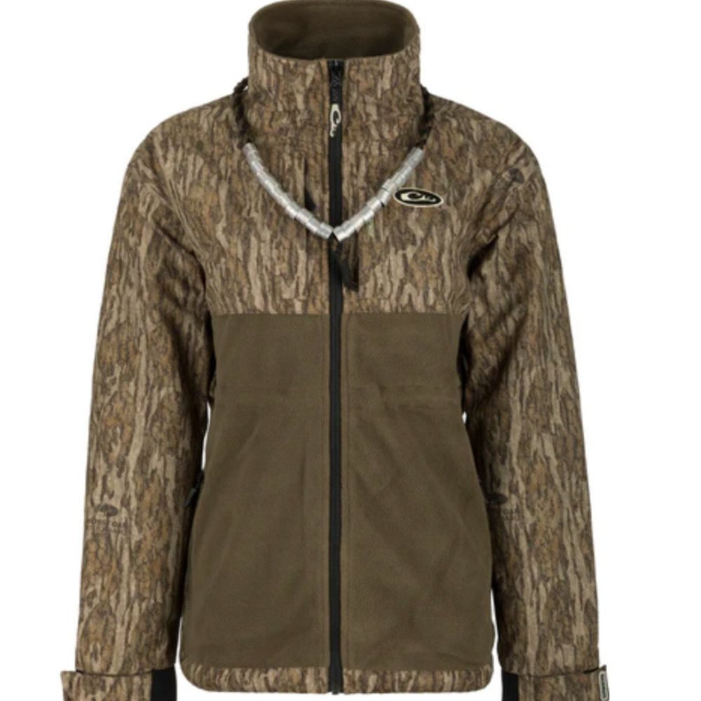Drake Waterfowl Ladies Small Full Zip Mossy Oak Bottomland